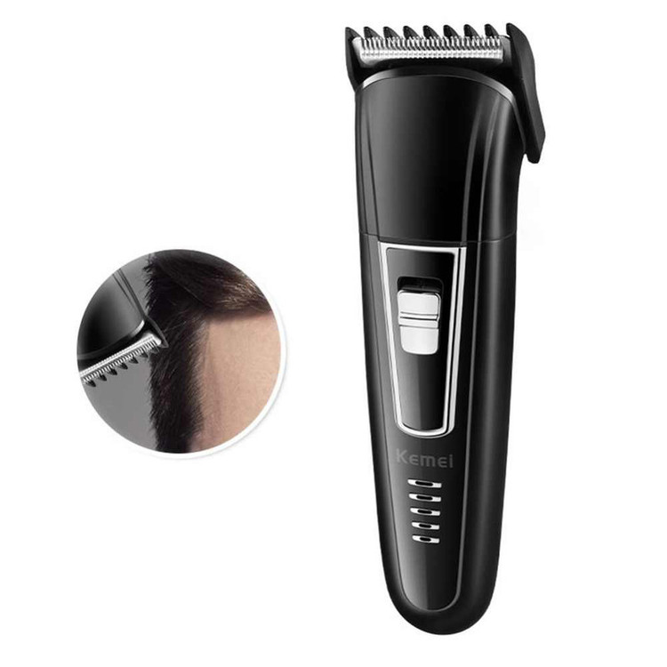 ماشین اصلاح موی صورت کیمی مدل KM-6559، اصلاح به صورت صفر زن، خط زن، دارای سه سری مخصوص برای اصلاح صورت، سر، گوش و بینی، منبع انرژی با کابل USB، تکنولوژی اصلاح به صورت برش چرخشی، مدت زمان شارژ 480 دقیقه و مدت زمان استفاده پس از شارژ 60 دقیقه