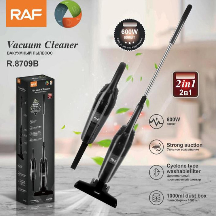 جاروبرقی 600 وات راف مدل R-8709