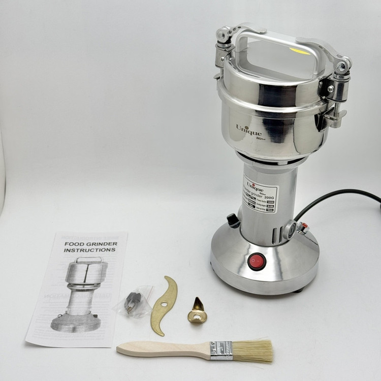 آسیاب صنعتی 200 گرمی یونیک مکس مدل UA-6002