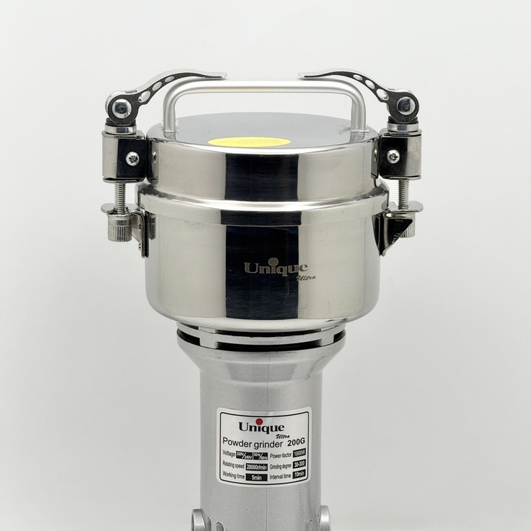 آسیاب صنعتی 200 گرمی یونیک مکس مدل UA-6002