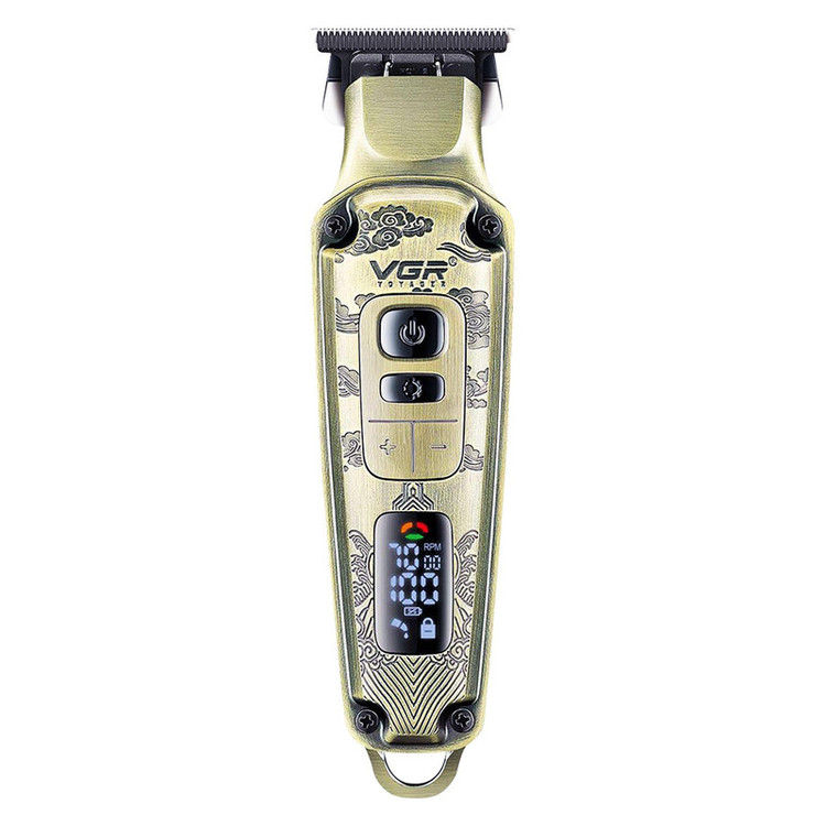 ماشین اصلاح موی صورت شارژی وی جی ار مدل 901 PRO PLUS با تیغه تیتانیوم
