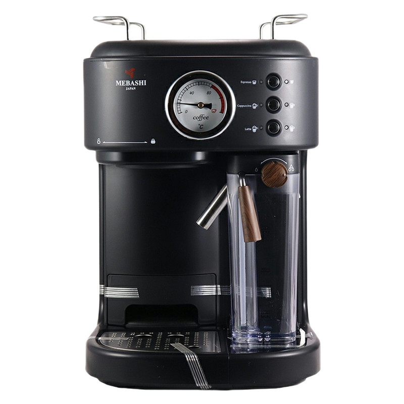 اسپرسو ساز نیمه‌صنعتی 1.6 لیتری مباشی مدل ME ECM2500، نیمه اتوماتیک دارای مخزن شیر