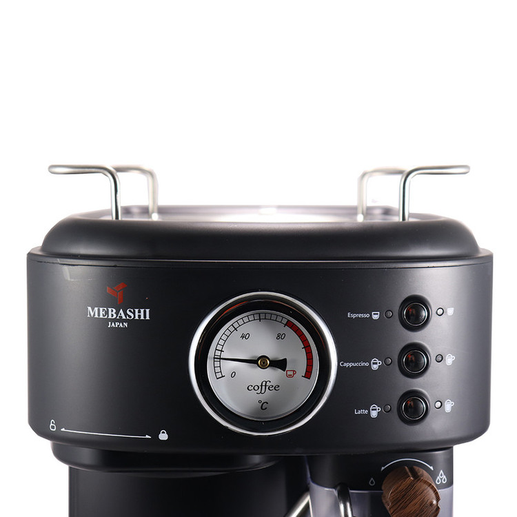 اسپرسو ساز نیمهصنعتی 1.6 لیتری مباشی مدل ME ECM2500، نیمه اتوماتیک دارای مخزن شیر