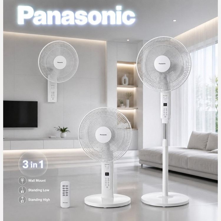 پنکه ایستاده سه حالته پاناسونیک مدل F-MX407