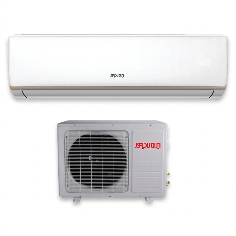 کولر گازی اسپلیت دیواری 12000 دور ثابت ایران رادیاتور مدل ICA-12CH-A/XA